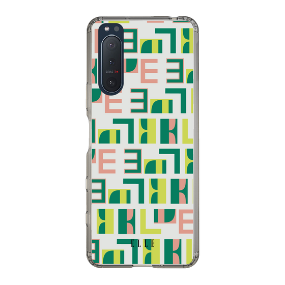 スリムプロテクションケース［ ELLE - Iconics Prints2 ］