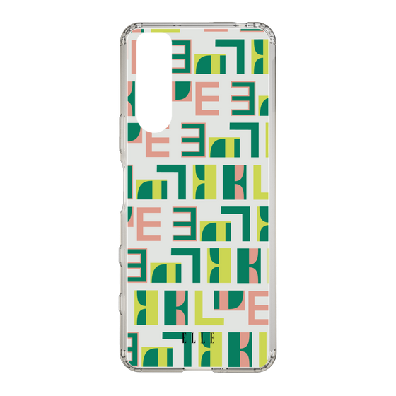 スリムプロテクションケース［ ELLE - Iconics Prints2 ］