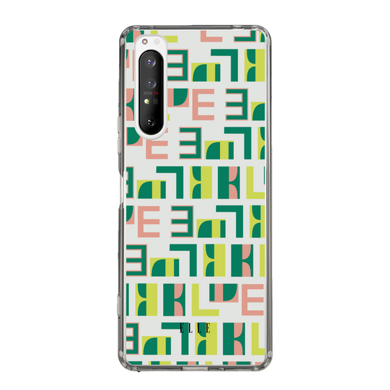 スリムプロテクションケース［ ELLE - Iconics Prints2 ］