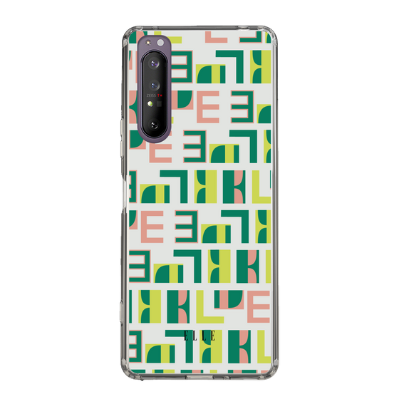 スリムプロテクションケース［ ELLE - Iconics Prints2 ］