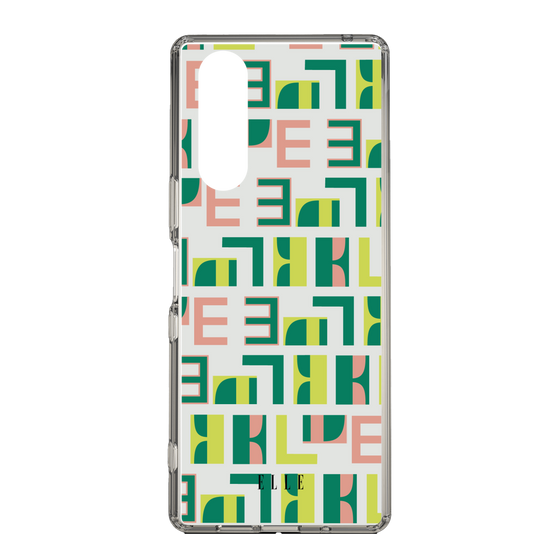 スリムプロテクションケース［ ELLE - Iconics Prints2 ］