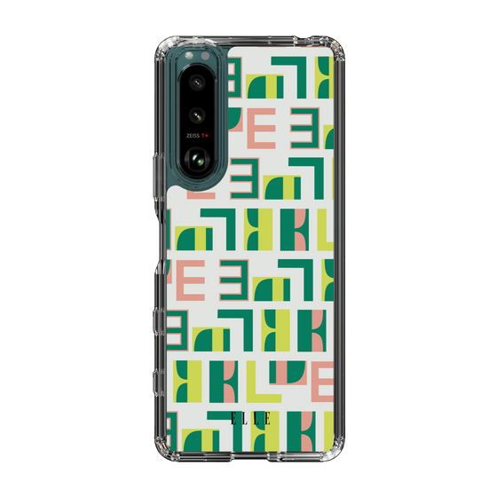 スリムプロテクションケース［ ELLE - Iconics Prints2 ］