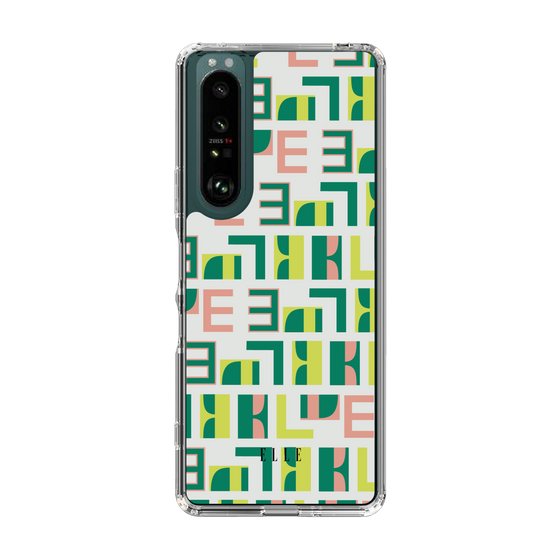 スリムプロテクションケース［ ELLE - Iconics Prints2 ］