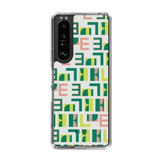 スリムプロテクションケース［ ELLE - Iconics Prints2 ］