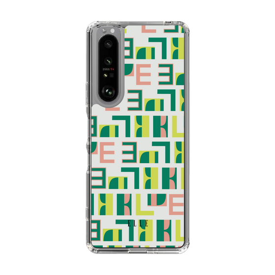 スリムプロテクションケース［ ELLE - Iconics Prints2 ］