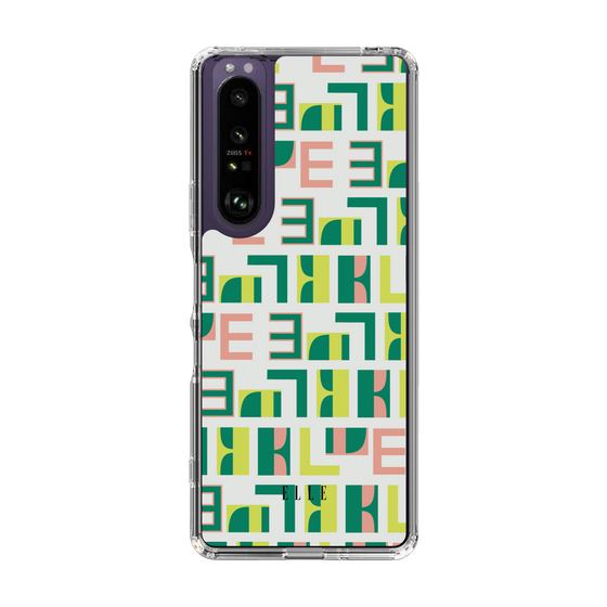 スリムプロテクションケース［ ELLE - Iconics Prints2 ］