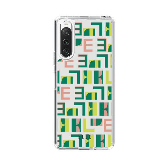 スリムプロテクションケース［ ELLE - Iconics Prints2 ］