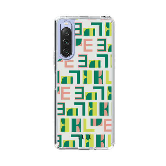 スリムプロテクションケース［ ELLE - Iconics Prints2 ］