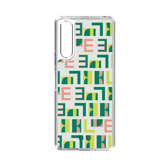 スリムプロテクションケース［ ELLE - Iconics Prints2 ］