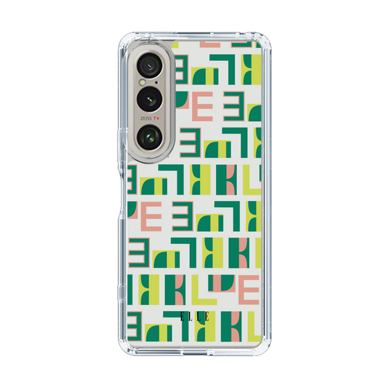 スリムプロテクションケース［ ELLE - Iconics Prints2 ］
