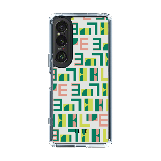 スリムプロテクションケース［ ELLE - Iconics Prints2 ］