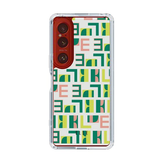 スリムプロテクションケース［ ELLE - Iconics Prints2 ］
