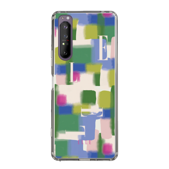 スリムプロテクションケース［ ELLE - Iconics Prints3 ］