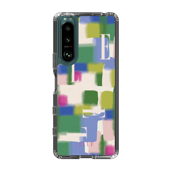 スリムプロテクションケース［ ELLE - Iconics Prints3 ］