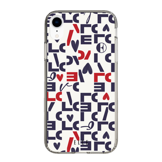 スリムプロテクションケース［ ELLE - Simply Graphical ］
