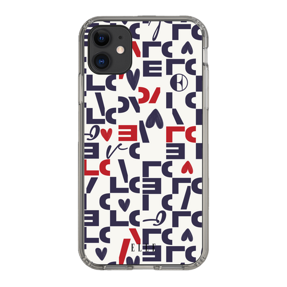 スリムプロテクションケース［ ELLE - Simply Graphical ］