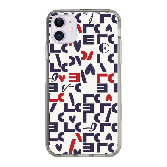 スリムプロテクションケース［ ELLE - Simply Graphical ］