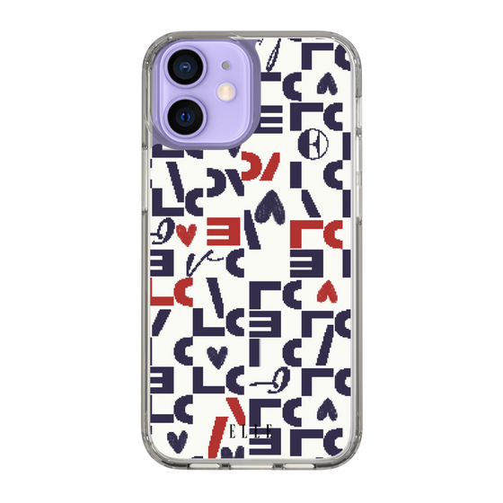 スリムプロテクションケース［ ELLE - Simply Graphical ］
