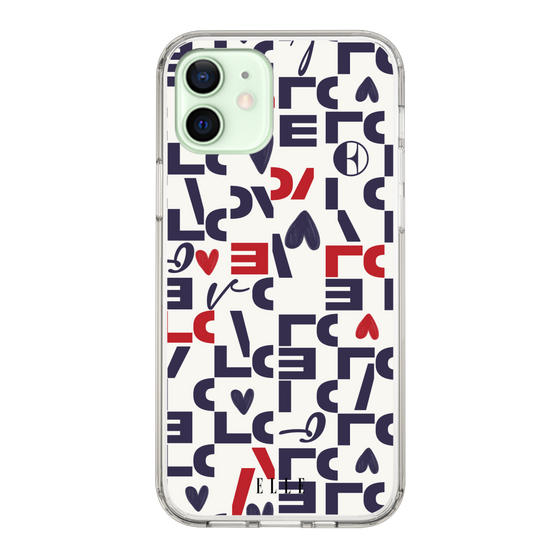 スリムプロテクションケース［ ELLE - Simply Graphical ］