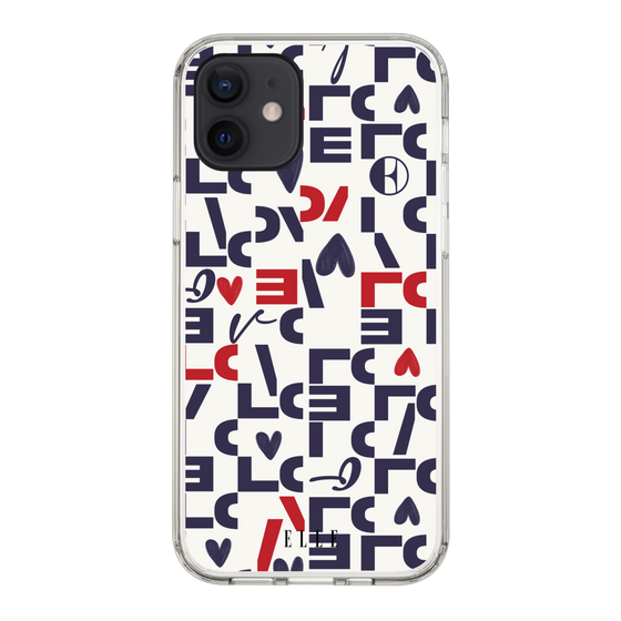 スリムプロテクションケース［ ELLE - Simply Graphical ］
