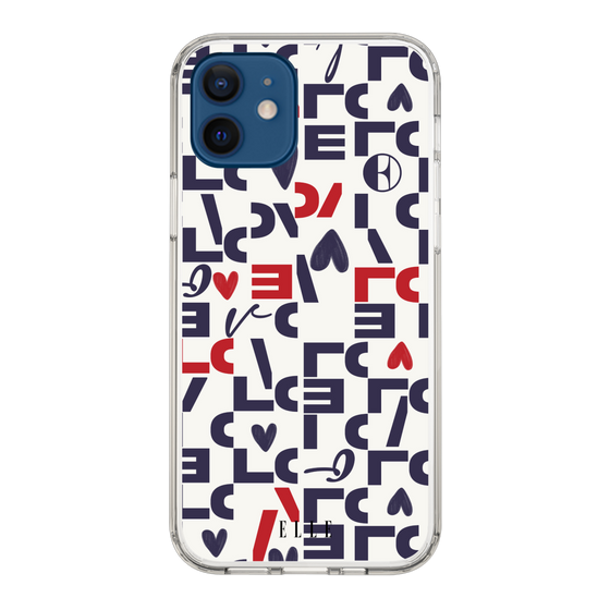 スリムプロテクションケース［ ELLE - Simply Graphical ］