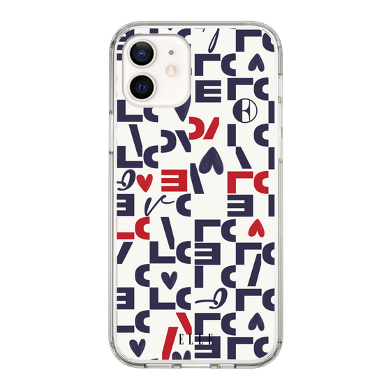 スリムプロテクションケース［ ELLE - Simply Graphical ］