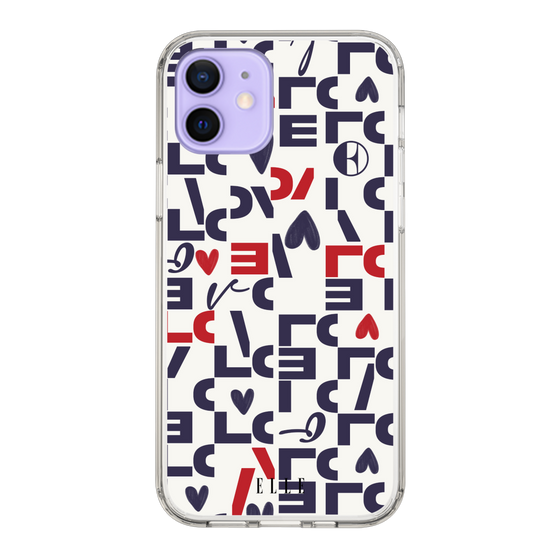 スリムプロテクションケース［ ELLE - Simply Graphical ］
