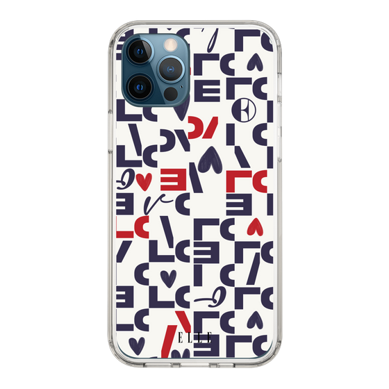 スリムプロテクションケース［ ELLE - Simply Graphical ］
