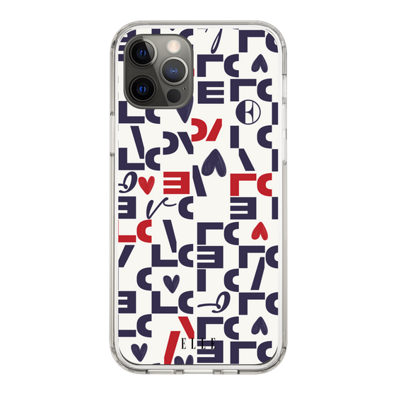 スリムプロテクションケース［ ELLE - Simply Graphical ］