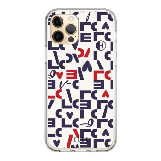 スリムプロテクションケース［ ELLE - Simply Graphical ］