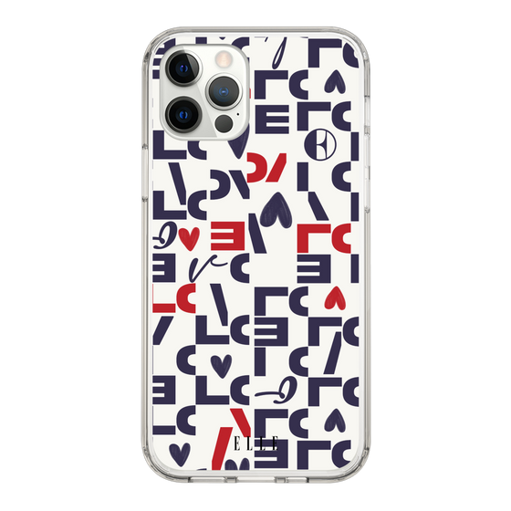 スリムプロテクションケース［ ELLE - Simply Graphical ］