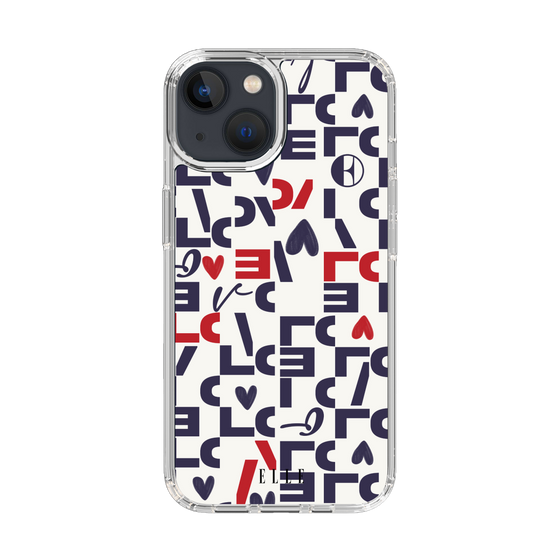 スリムプロテクションケース［ ELLE - Simply Graphical ］