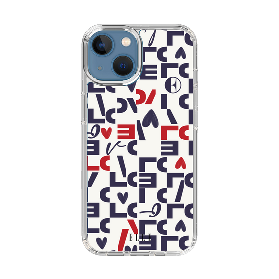 スリムプロテクションケース［ ELLE - Simply Graphical ］