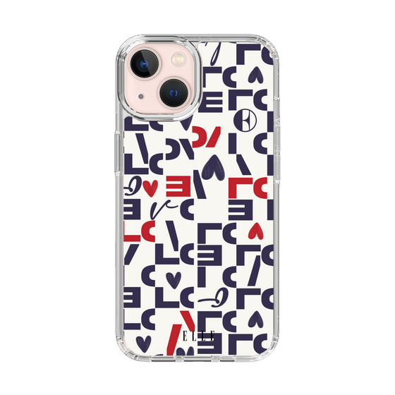 スリムプロテクションケース［ ELLE - Simply Graphical ］