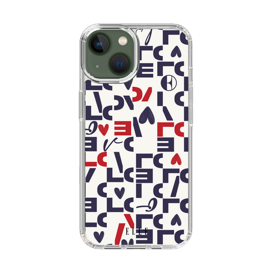 スリムプロテクションケース［ ELLE - Simply Graphical ］