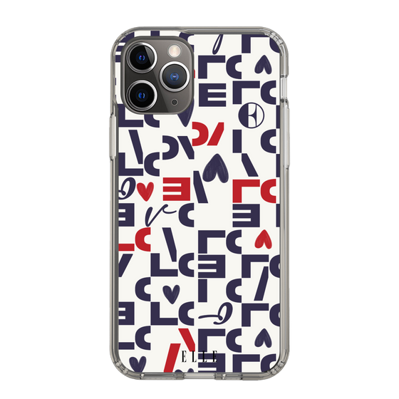 スリムプロテクションケース［ ELLE - Simply Graphical ］
