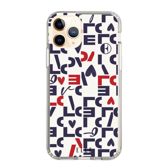スリムプロテクションケース［ ELLE - Simply Graphical ］