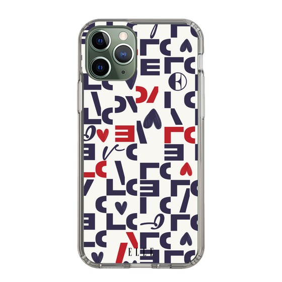 スリムプロテクションケース［ ELLE - Simply Graphical ］