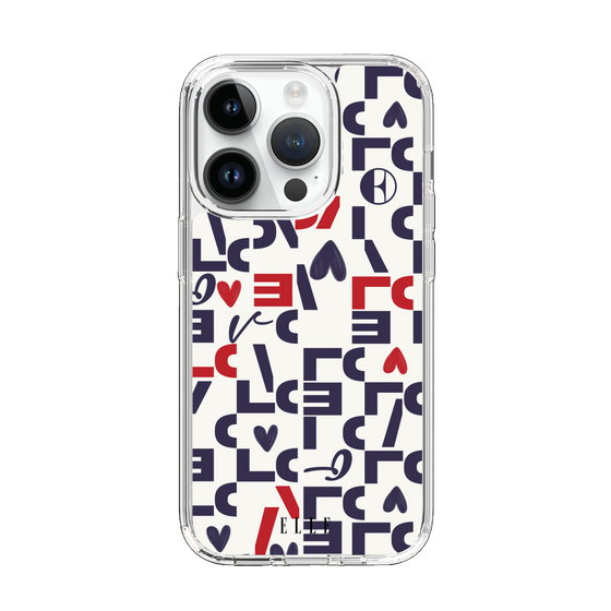 スリムプロテクションケース［ ELLE - Simply Graphical ］