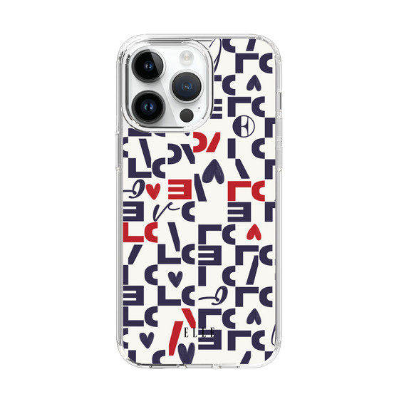 スリムプロテクションケース［ ELLE - Simply Graphical ］