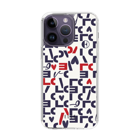 スリムプロテクションケース［ ELLE - Simply Graphical ］