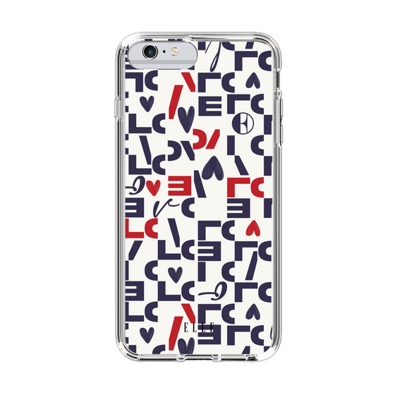 スリムプロテクションケース［ ELLE - Simply Graphical ］