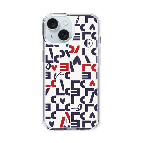 スリムプロテクションケース［ ELLE - Simply Graphical ］