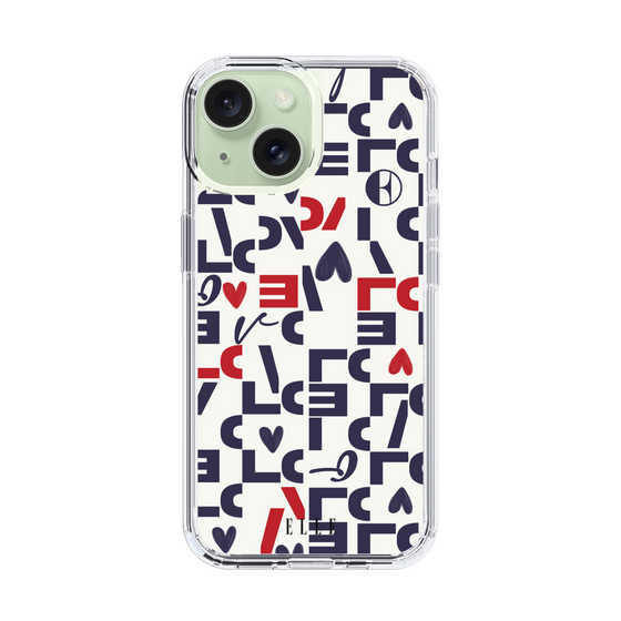 スリムプロテクションケース［ ELLE - Simply Graphical ］