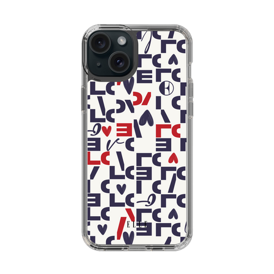 スリムプロテクションケース［ ELLE - Simply Graphical ］