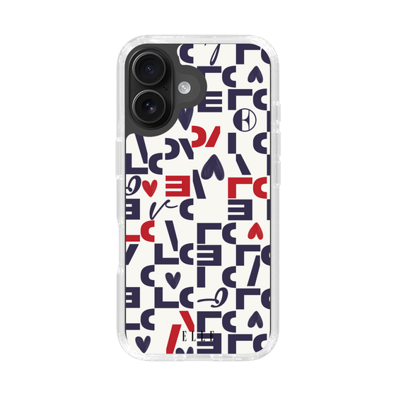 スリムプロテクションケース［ ELLE - Simply Graphical ］