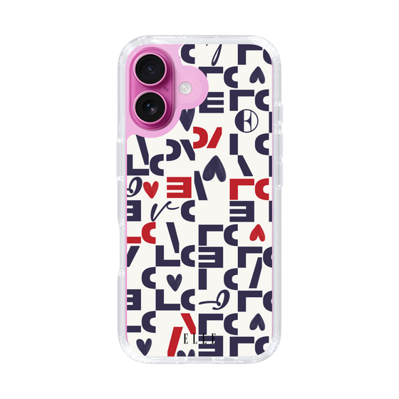 スリムプロテクションケース［ ELLE - Simply Graphical ］
