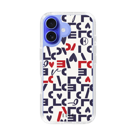 スリムプロテクションケース［ ELLE - Simply Graphical ］