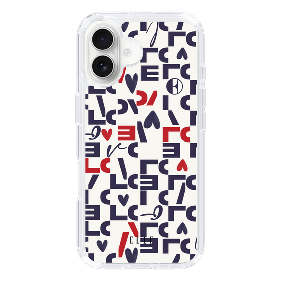 スリムプロテクションケース［ ELLE - Simply Graphical ］