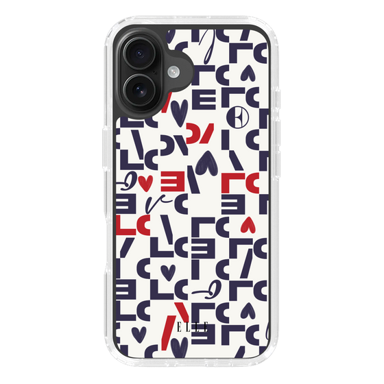 スリムプロテクションケース［ ELLE - Simply Graphical ］